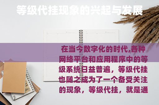 等级代挂现象的兴起与发展