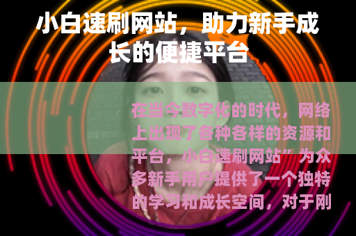 小白速刷网站，助力新手成长的便捷平台