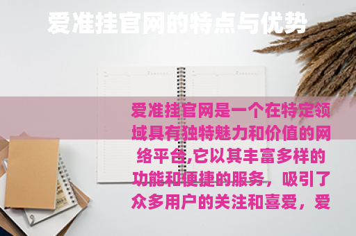 爱准挂官网的特点与优势