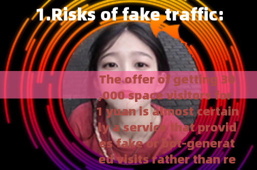 1.Risks of fake traffic: